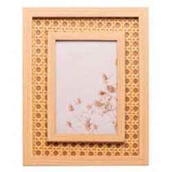 Porta 10x15cm Retrato De Mdf Com Treliça